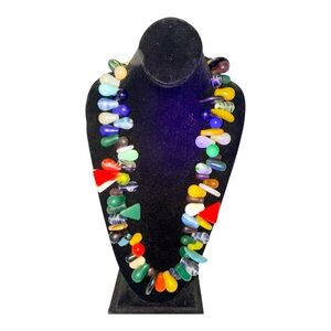 Antique Mali Wedding Beads Czech Bohemian Glass African Trade Beads Uranium